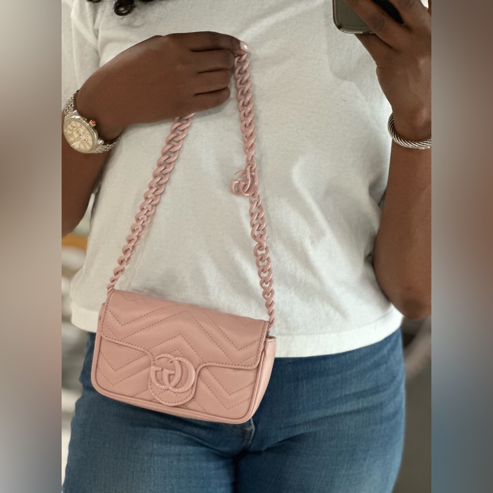 Gucci Marmont Chain Shoulder/Belt Bag